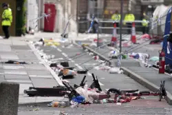 4 Liverpool fans seriously hurt when car plowed into a crowd. The suspect acted alone, police say